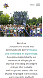 Mobile Screenshot of junctionarts.org